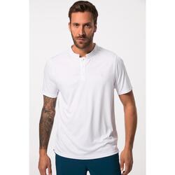 Hommes T-shirt Henley spécial tennis. Manches courtes