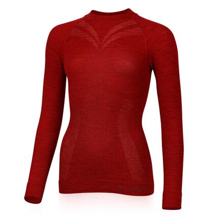 Onderlaag - Wielrennen - Dames - MATALA - Merino, rood