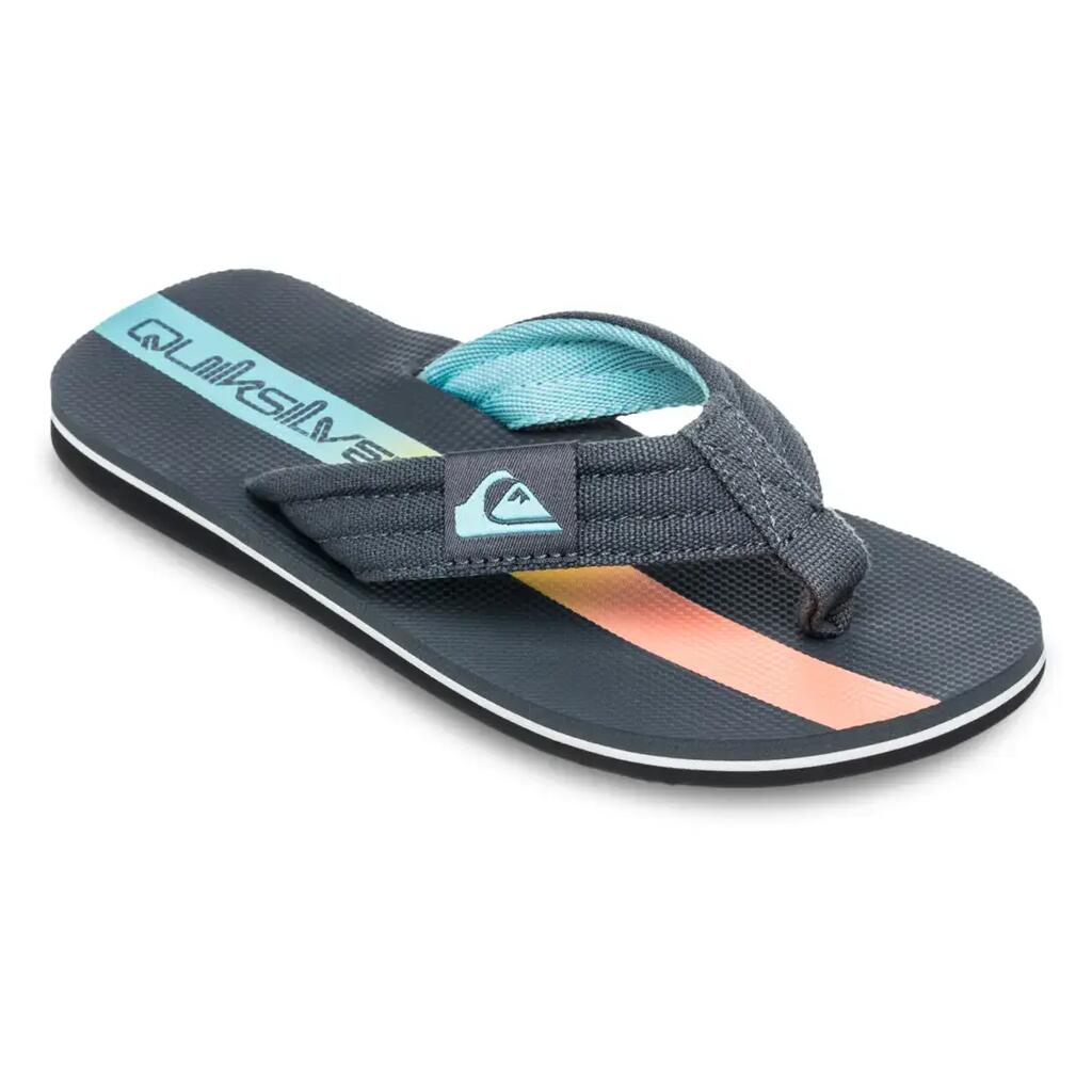 Quiksilver Molo Layback Flip Flops-Iron Gate Holmes