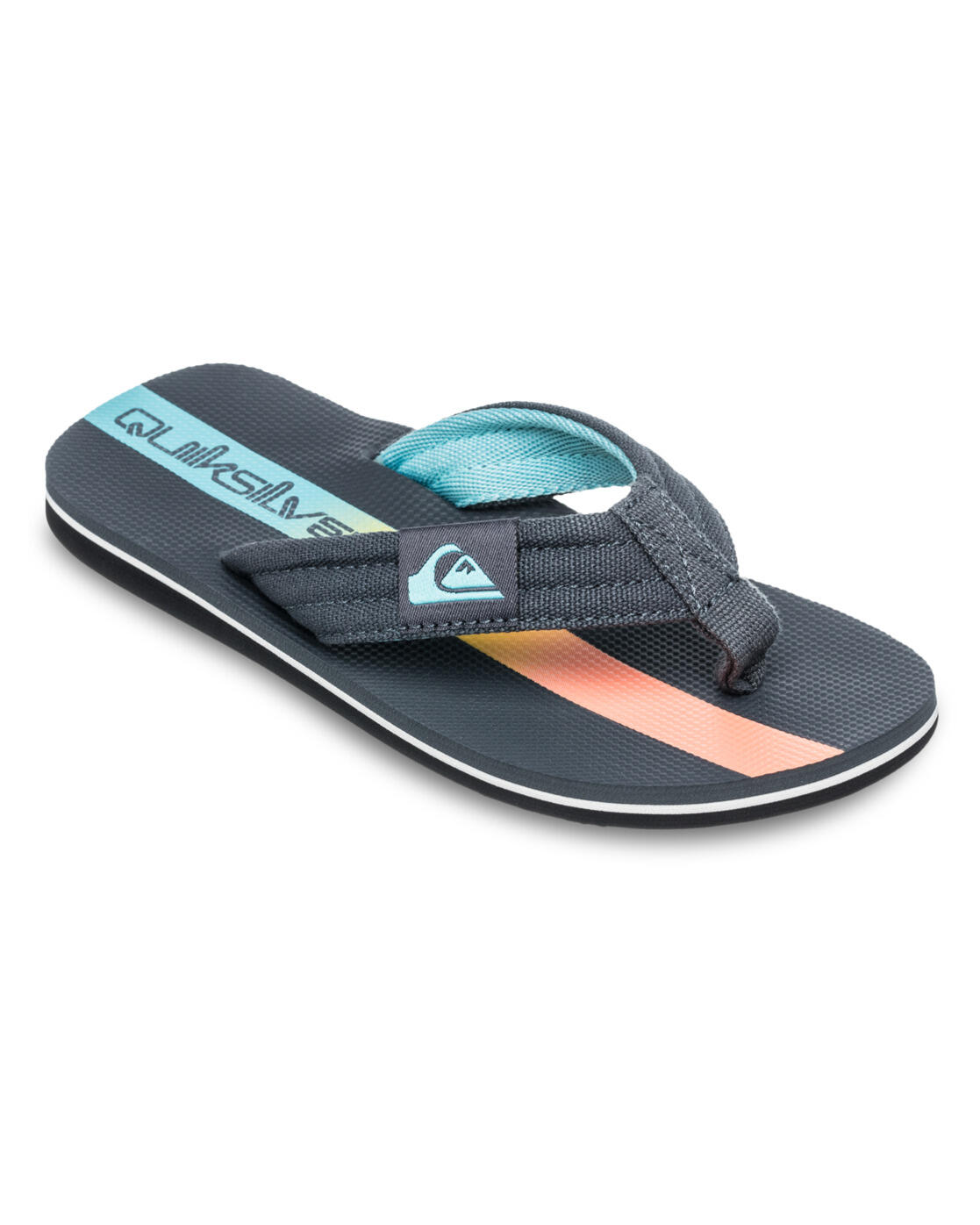 QUIKSILVER Quiksilver Molo Layback Flip Flops-Iron Gate Holmes