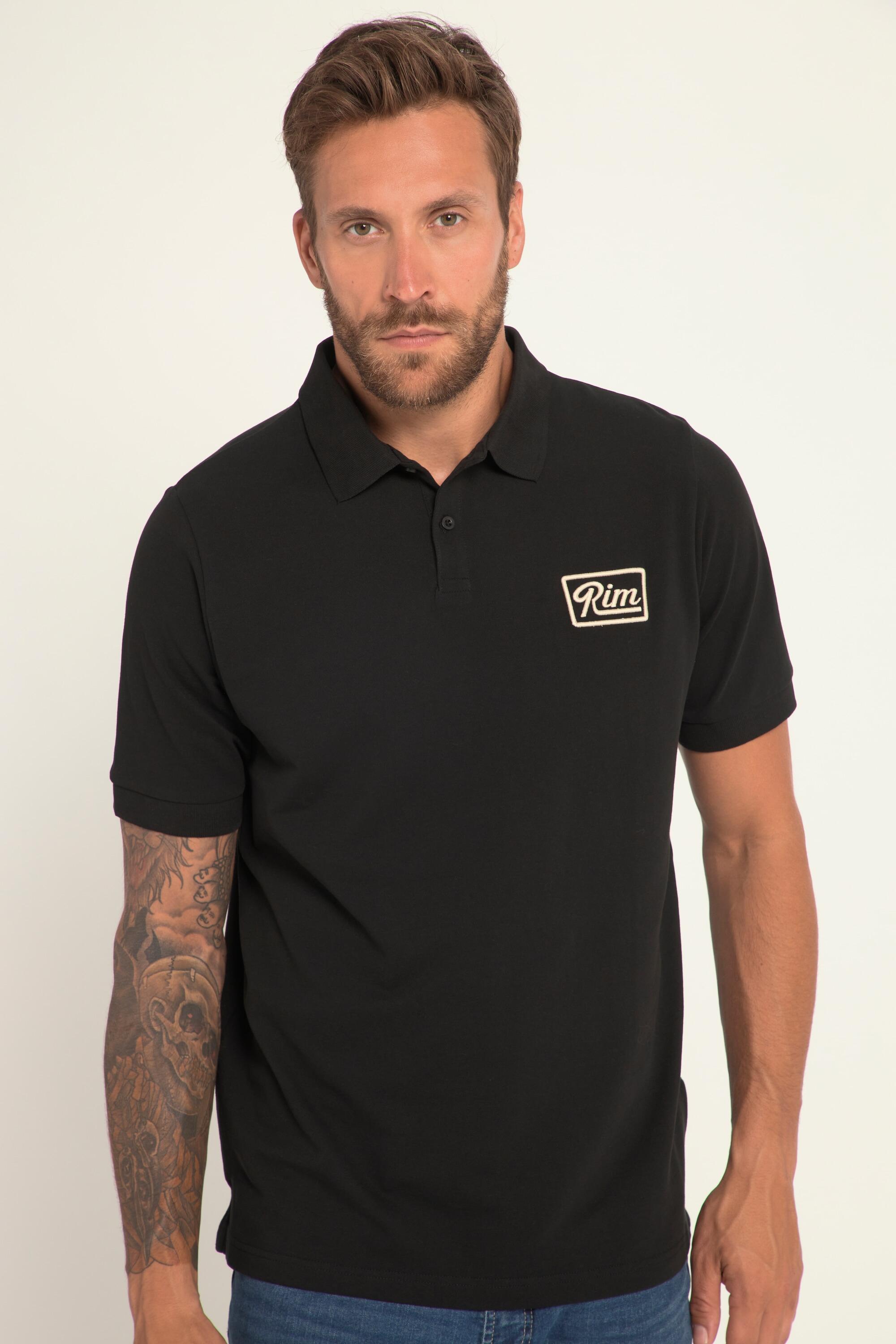 JAY-PI Polo FLEXNAMIC JAY-PI uomo nero maniche corte in maglia piqué