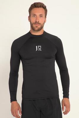 Herren Schwimm-Shirt Langarm UV-Schutz Stehkragen