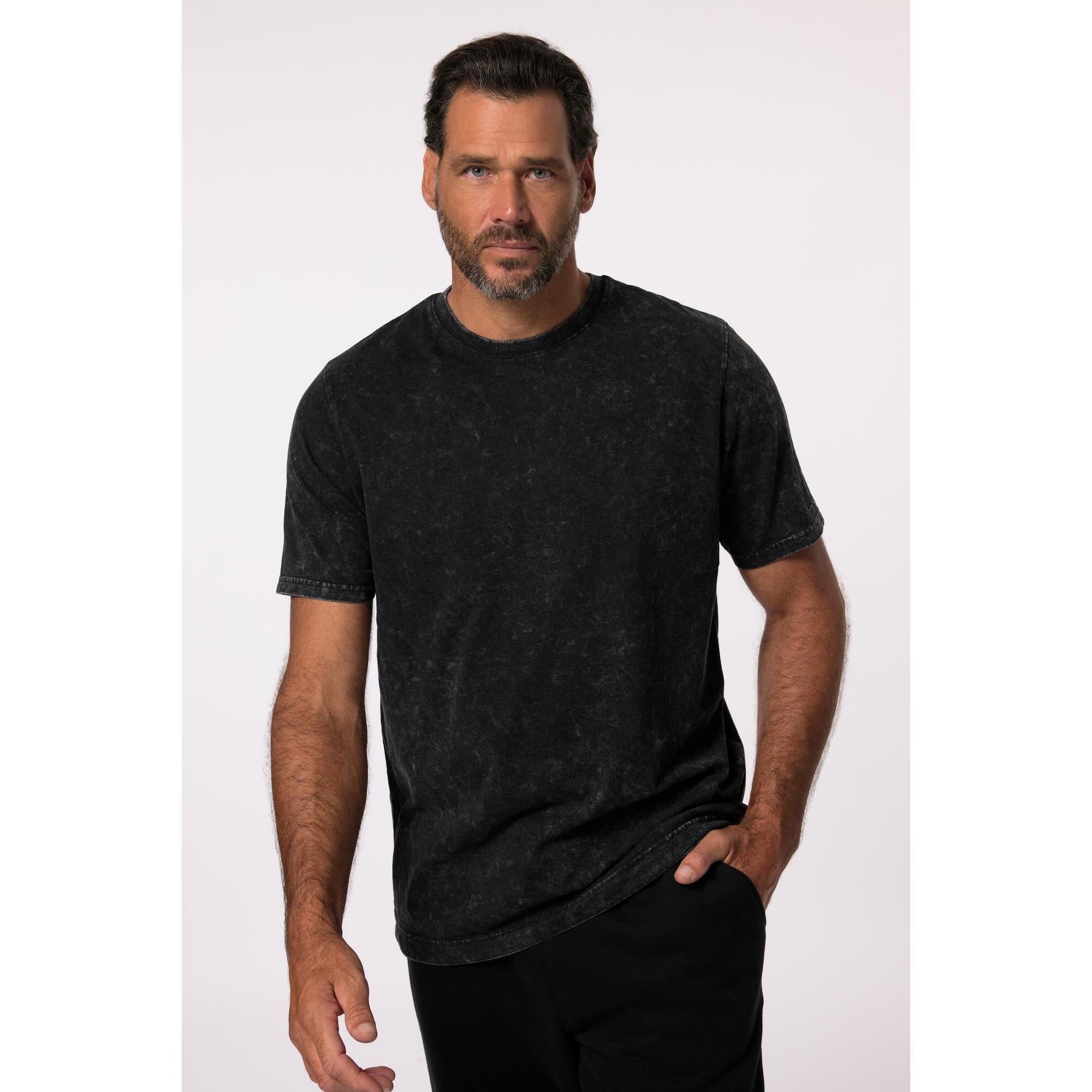 Jay-pi - Hommes T-shirt Flexnamic® Coupe Ventre Confort Collection Fitness - T-shirt Manches Courtes - Noir - Decathlon