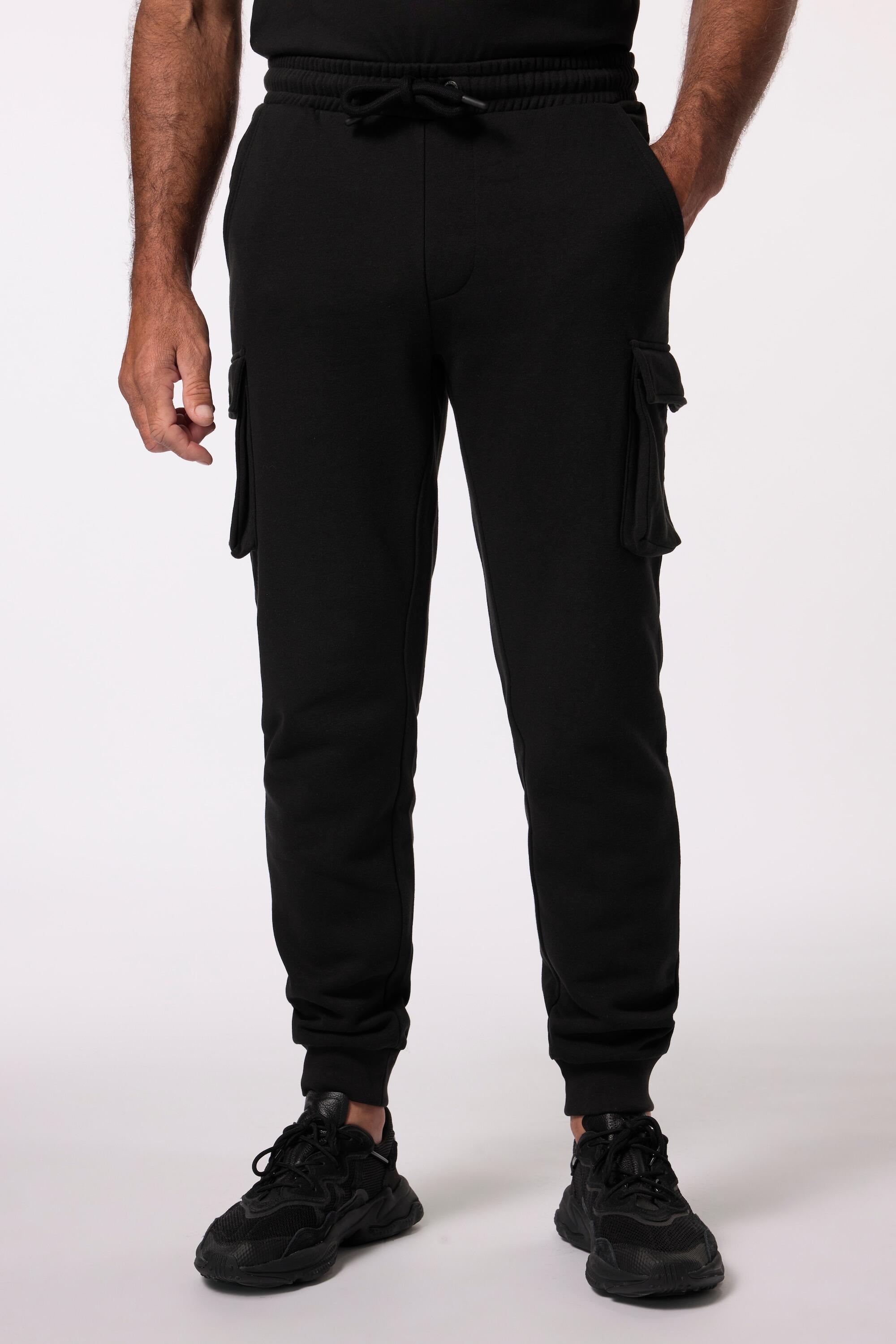 JAY-PI JAY-PI Fleece Cargo Trousers Black