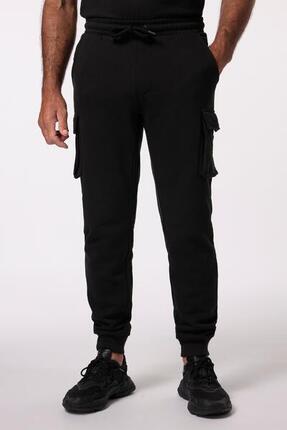 Hommes Pantalon cargo en molleton. Collection Fitness taille élastique