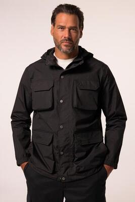 Heren functioneel jack buik-fit outdoor regenjas tot 7xl