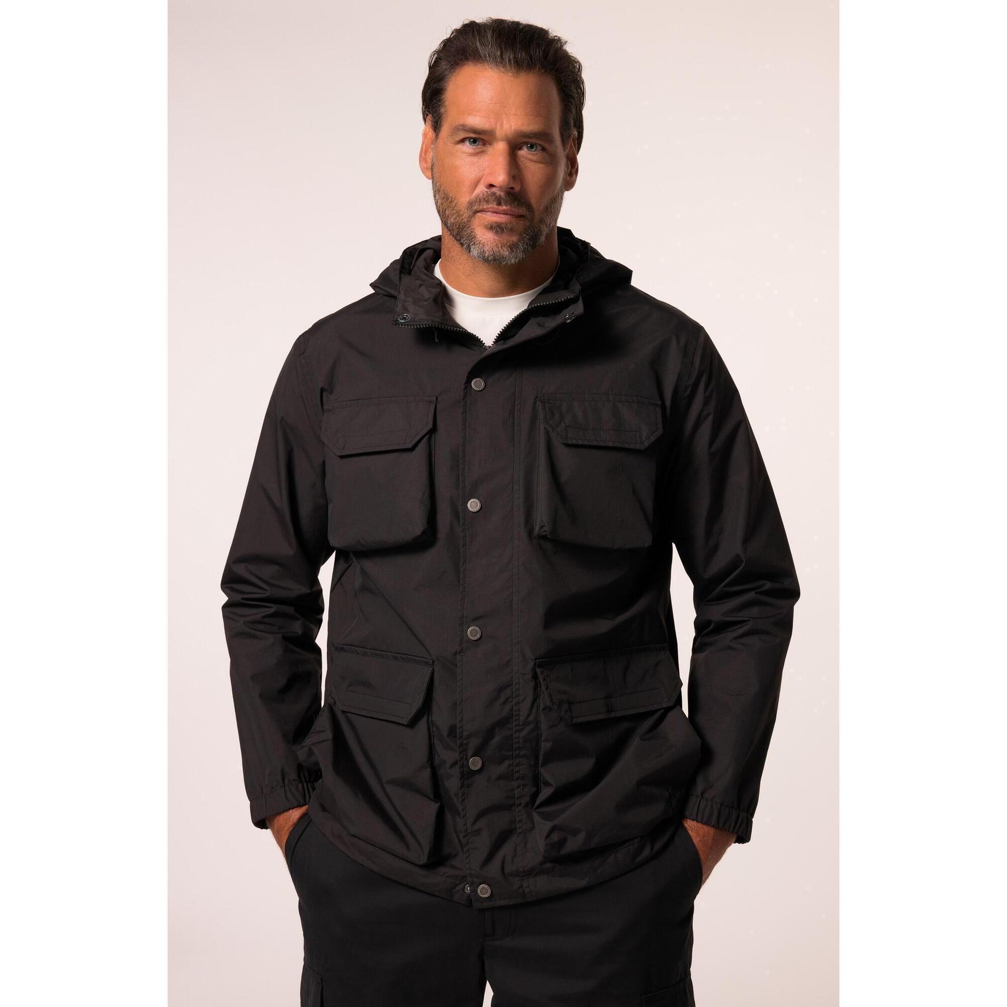 Jay-pi - Hommes Veste De Pluie Ventre Confort - Veste - Noir - Decathlon