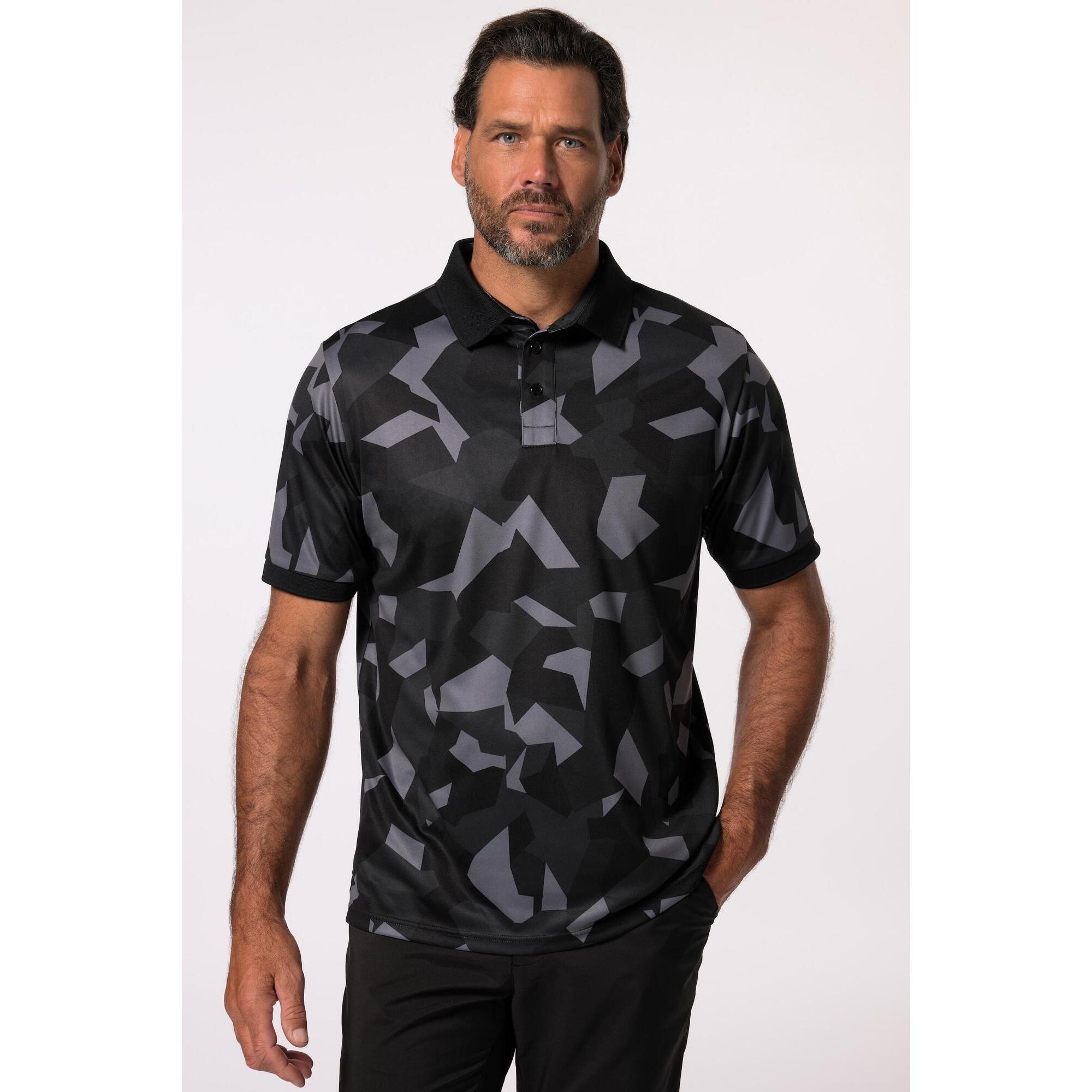 Męska Koszulka polo golf rękaw 1/2 QuickDry moro do rozm. 7XL