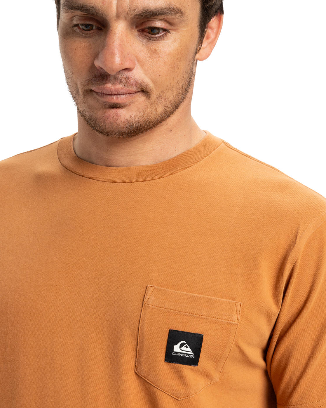 T-shirt à manches courtes SALT WATER Marron Homme 4/4