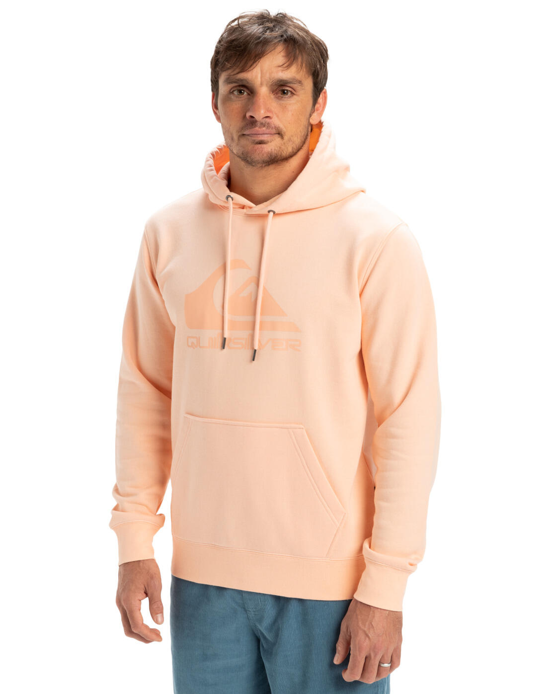 Sudadera con capucha COMP LOGO Rosa Hombre 3/4