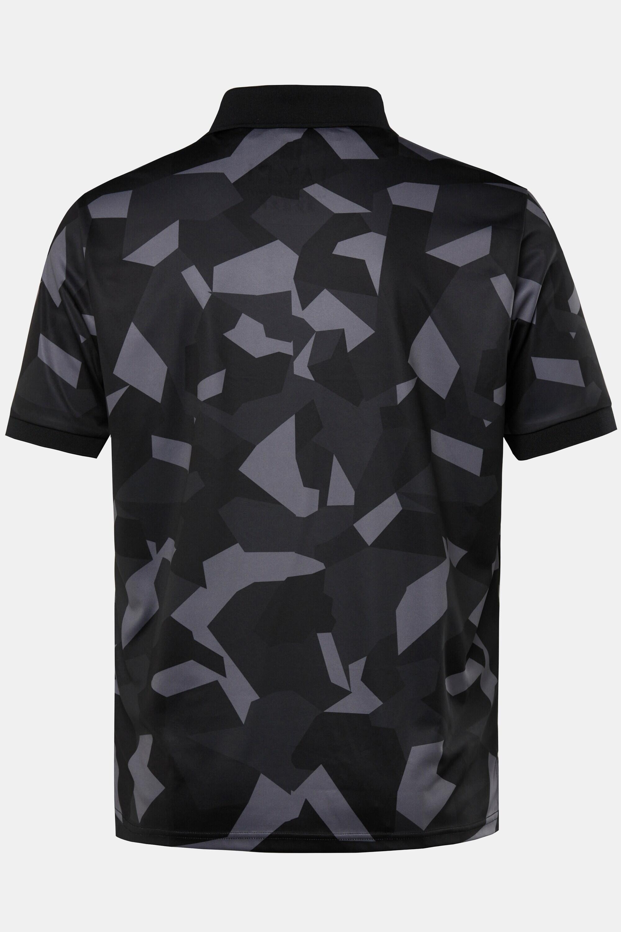 Hommes Polo de golf à manches courtes imprimé camouflage et finition QuickDry 4/4