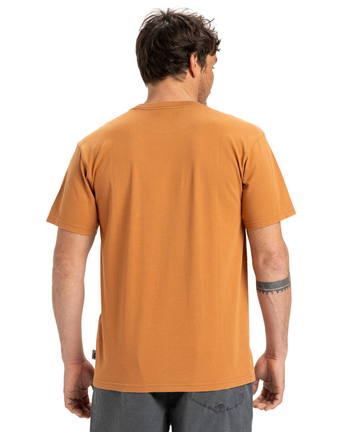 T-shirt à manches courtes SALT WATER Marron Homme 2/4
