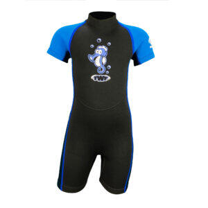 light blue / black