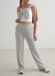 Femme Pantalon de survêtement à Jambe Large Respirant Gris Clair