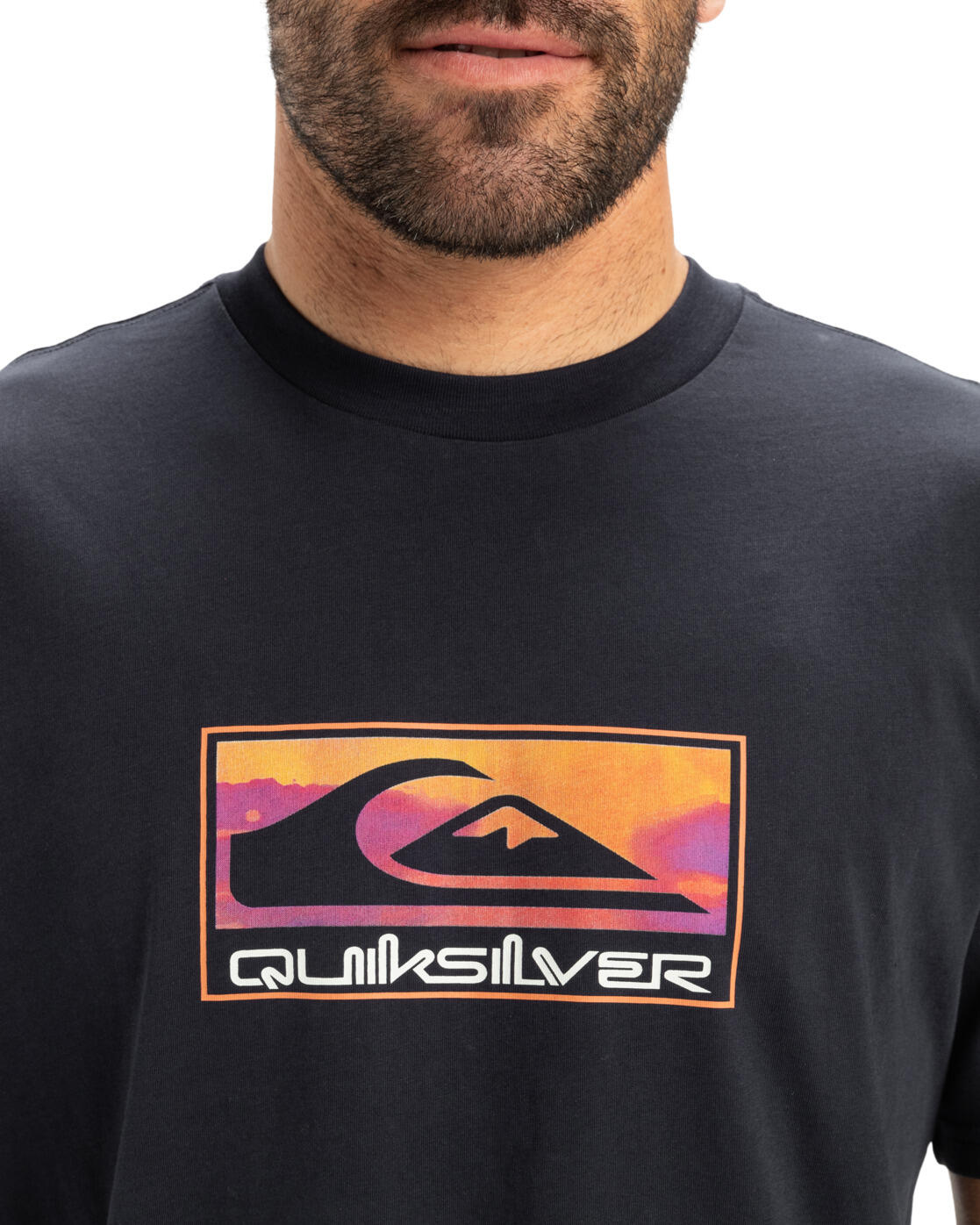 T-Shirt EV GRADIENT BOX Schwarz Herren 4/4