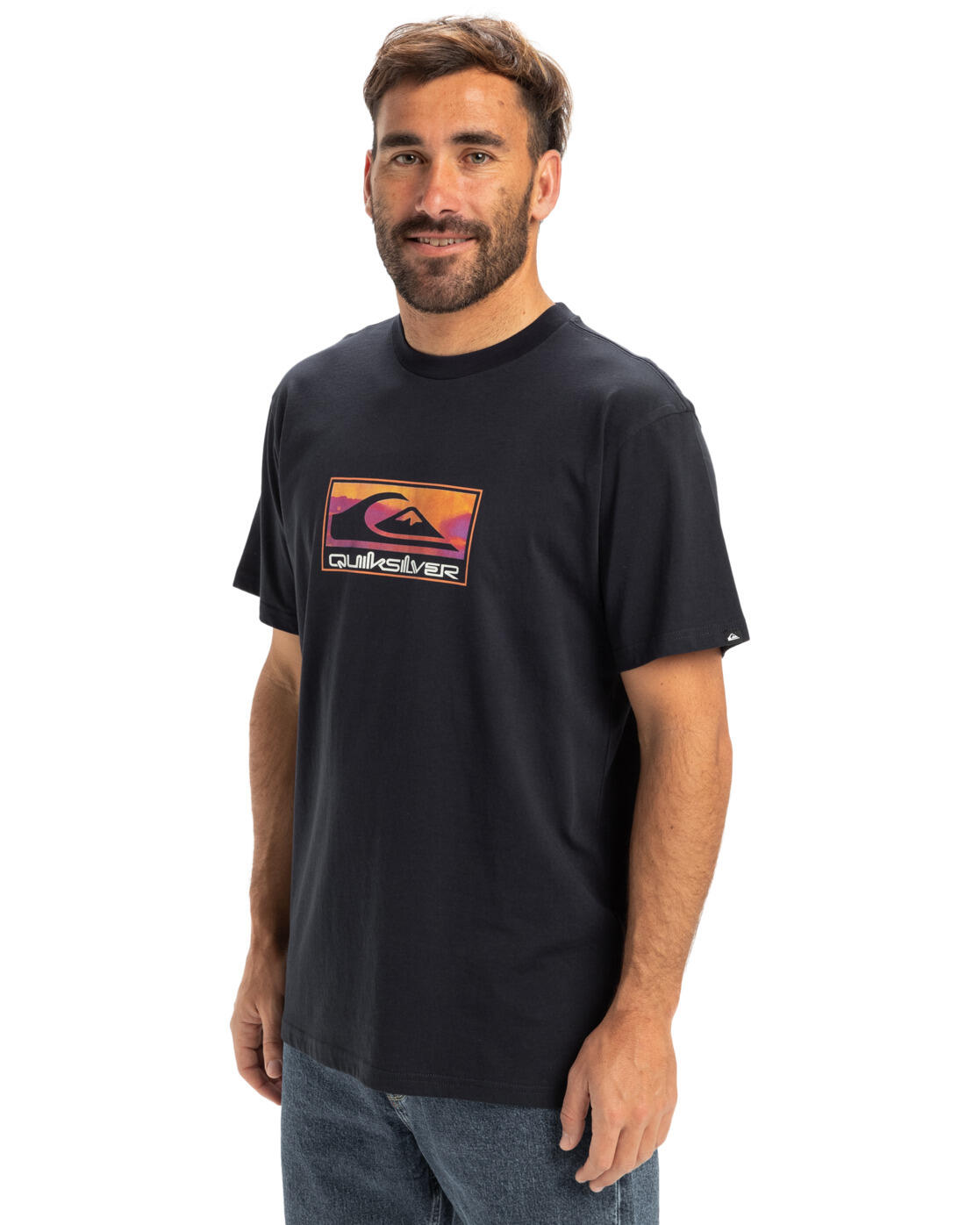 T-Shirt EV GRADIENT BOX Schwarz Herren 3/4