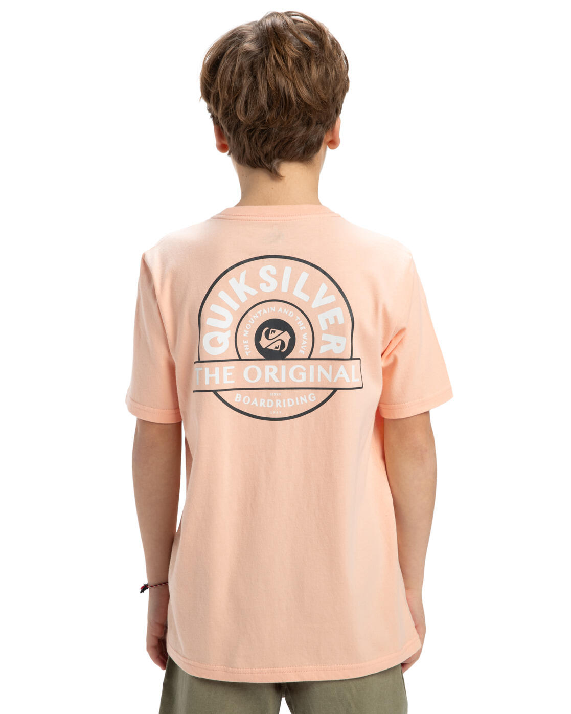 Maglia a maniche corte Quiksilver modello EQBZT04852-MEF0 per ragazzi 2/5