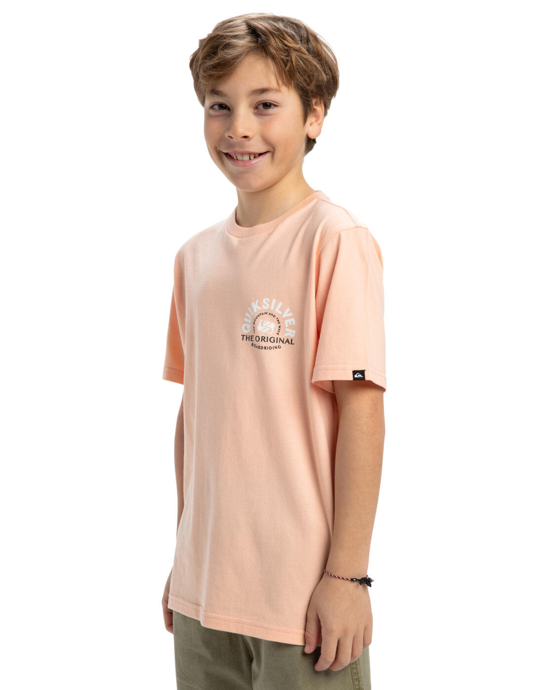 Maglia a maniche corte Quiksilver modello EQBZT04852-MEF0 per ragazzi 3/5