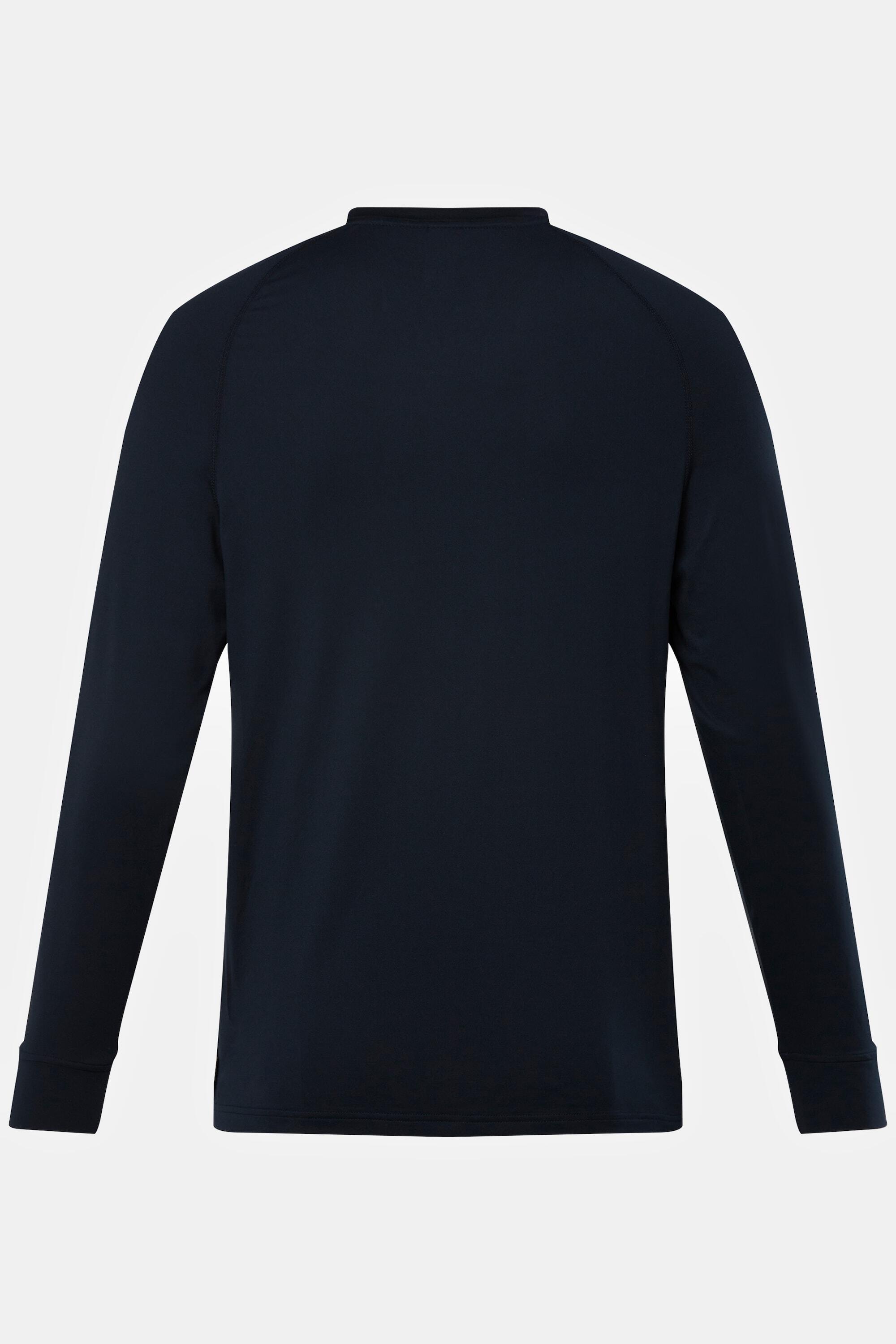 Hommes T-shirt de surf. Manches longues et col rond. Protection UV 4/5