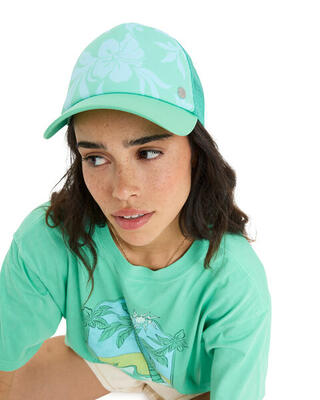 Gorra Trucker BEAUTIFUL MORNING Verde Mujer