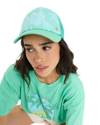 Gorra Trucker BEAUTIFUL MORNING Verde Mujer