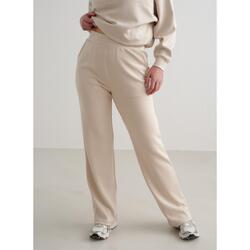 Femme Pantalon de survêtement à Jambe Large Respirant Gris Clair