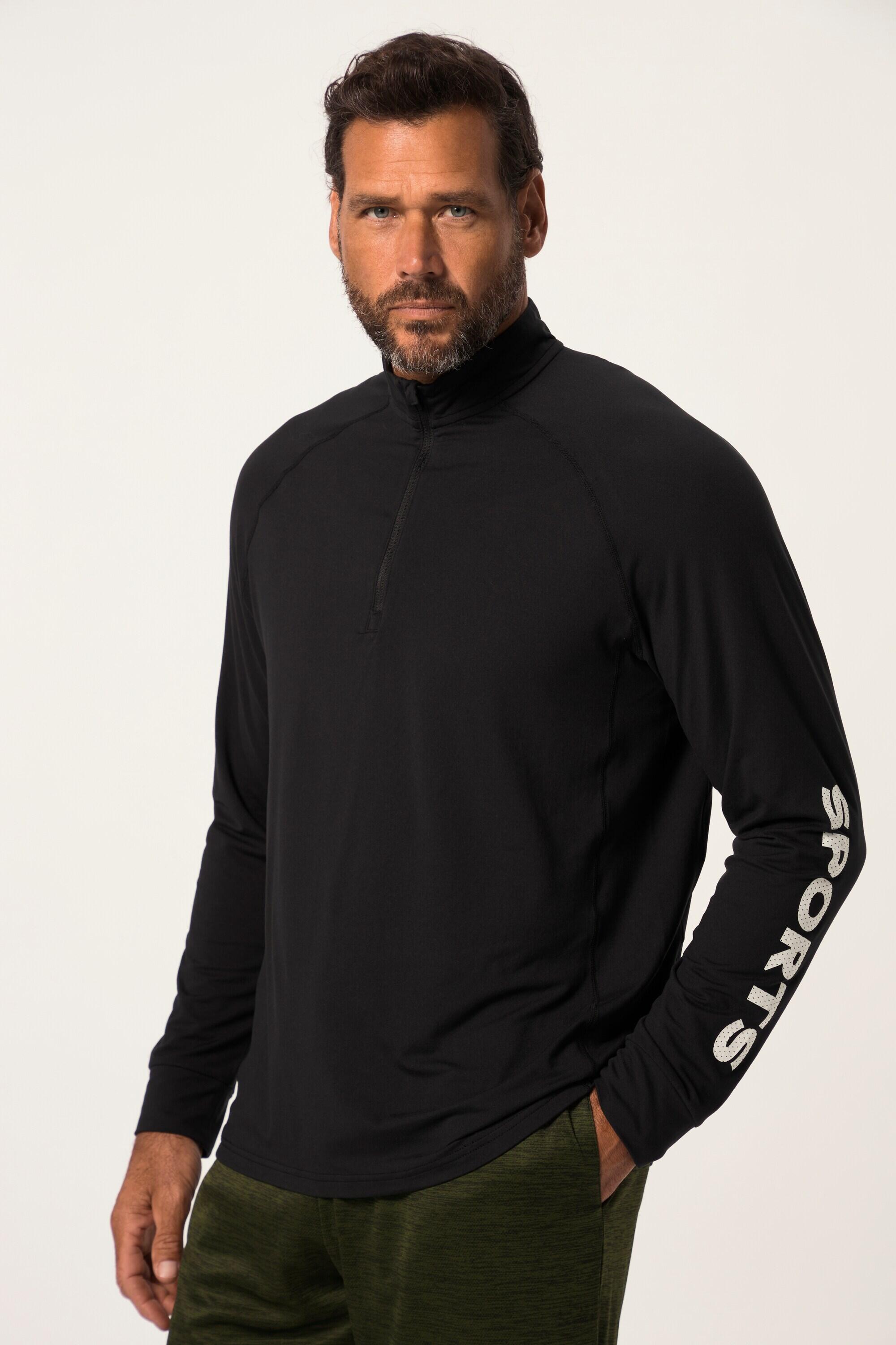 JAY-PI FLEXNAMIC® JAY-PI Men's Technical T-shirt with Stand-up Collar, Long Sleeves