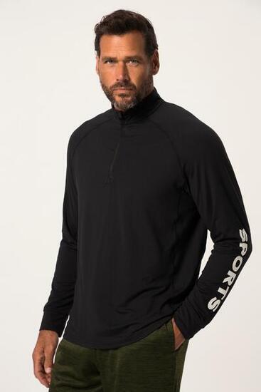 Herren Funtions-Longsleeve FLEXNAMIC® Fitness QuickDry Stehkragen