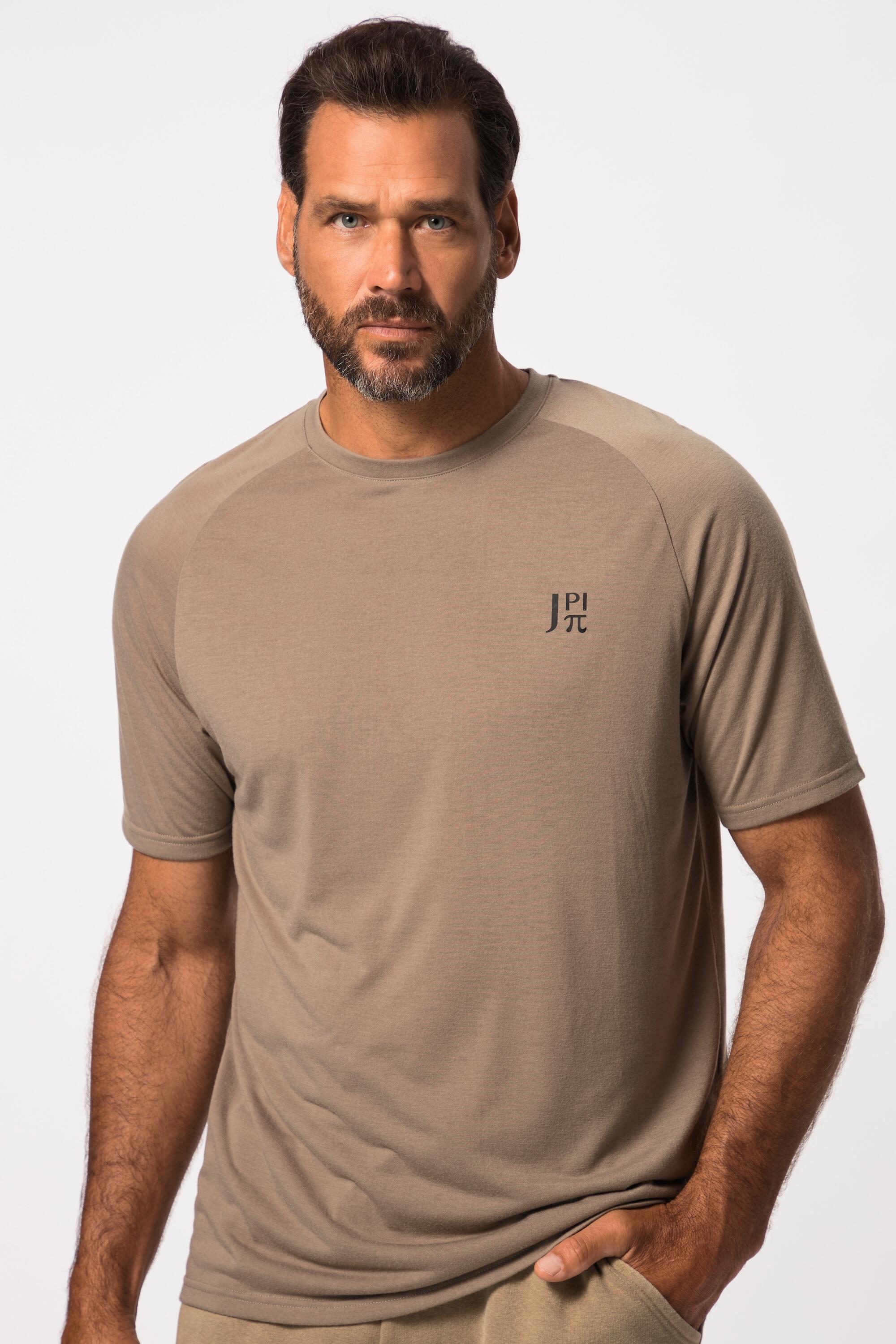 JAY-PI JAY-PI Men's Fitness T-shirt Short Sleeve QuickDry Beige/Khaki