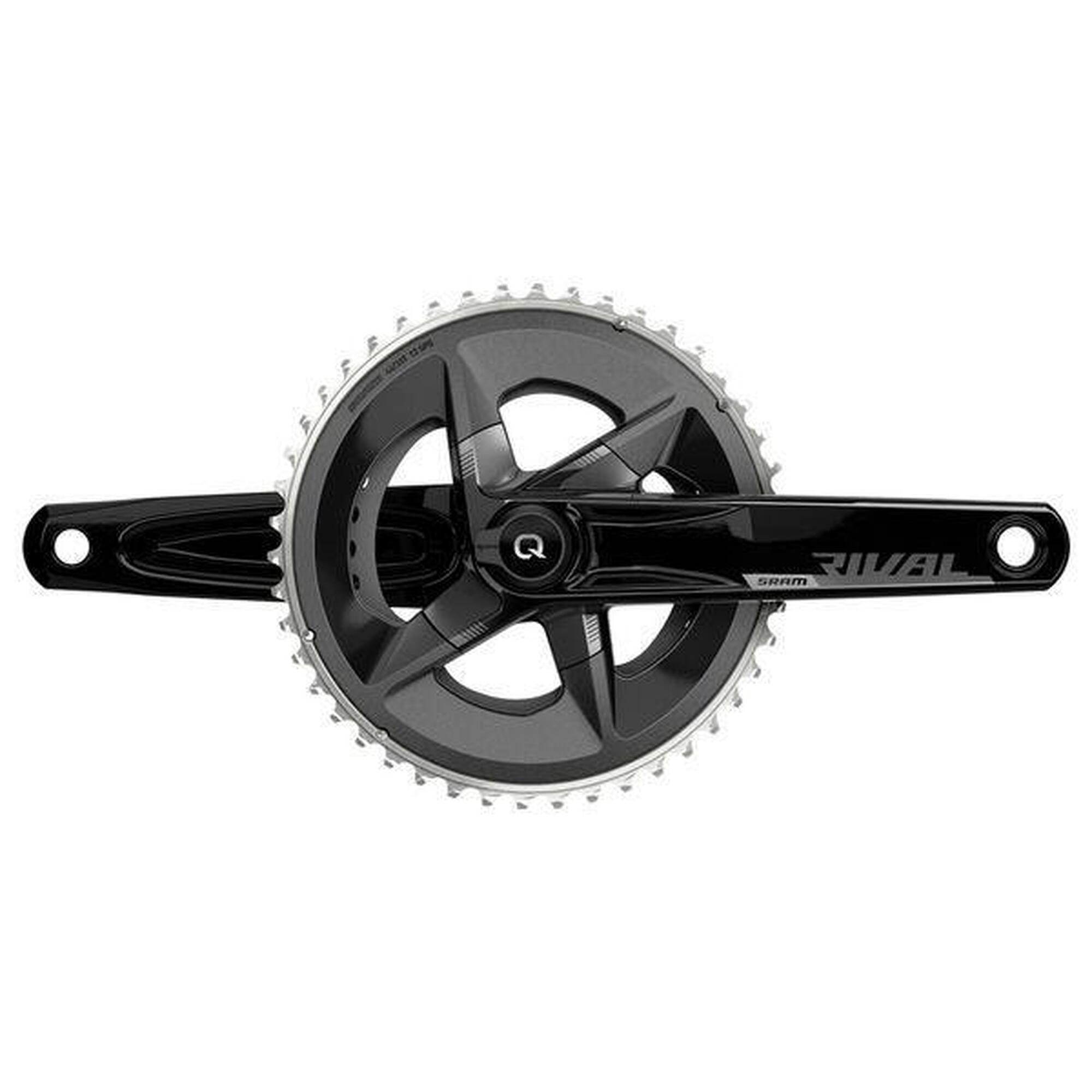 Sram - Pédalier Quarq Capteur De Puissance Sram Rival Axs Dub 46-33 Dents 2x12v (sans B - Pédalier - Noir - 170cm - Decathlon