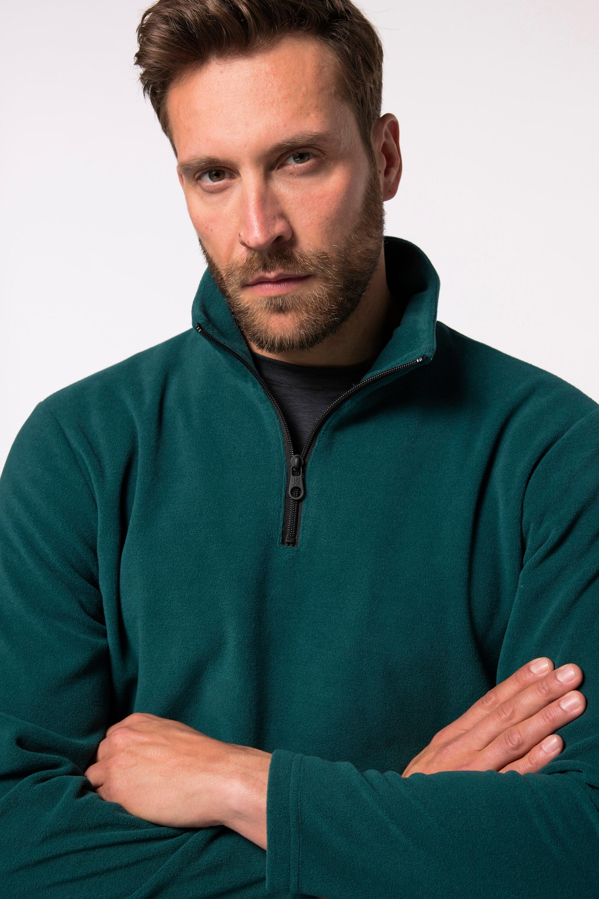 Hommes Veste en polaire collection Outdoor. col zippé 2/4