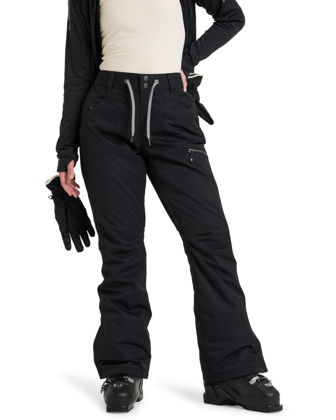 ROXY Pantalón de snow NADIA Negro Mujer