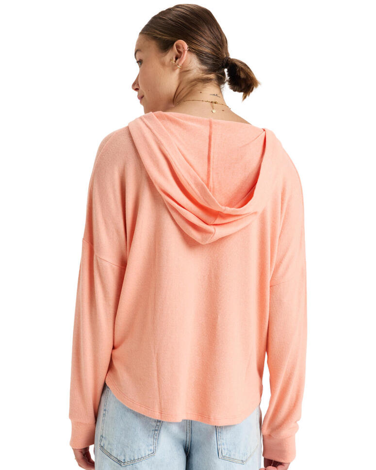 Bluza z kapturem dla Kobiety SUNDAY COZY Różowy