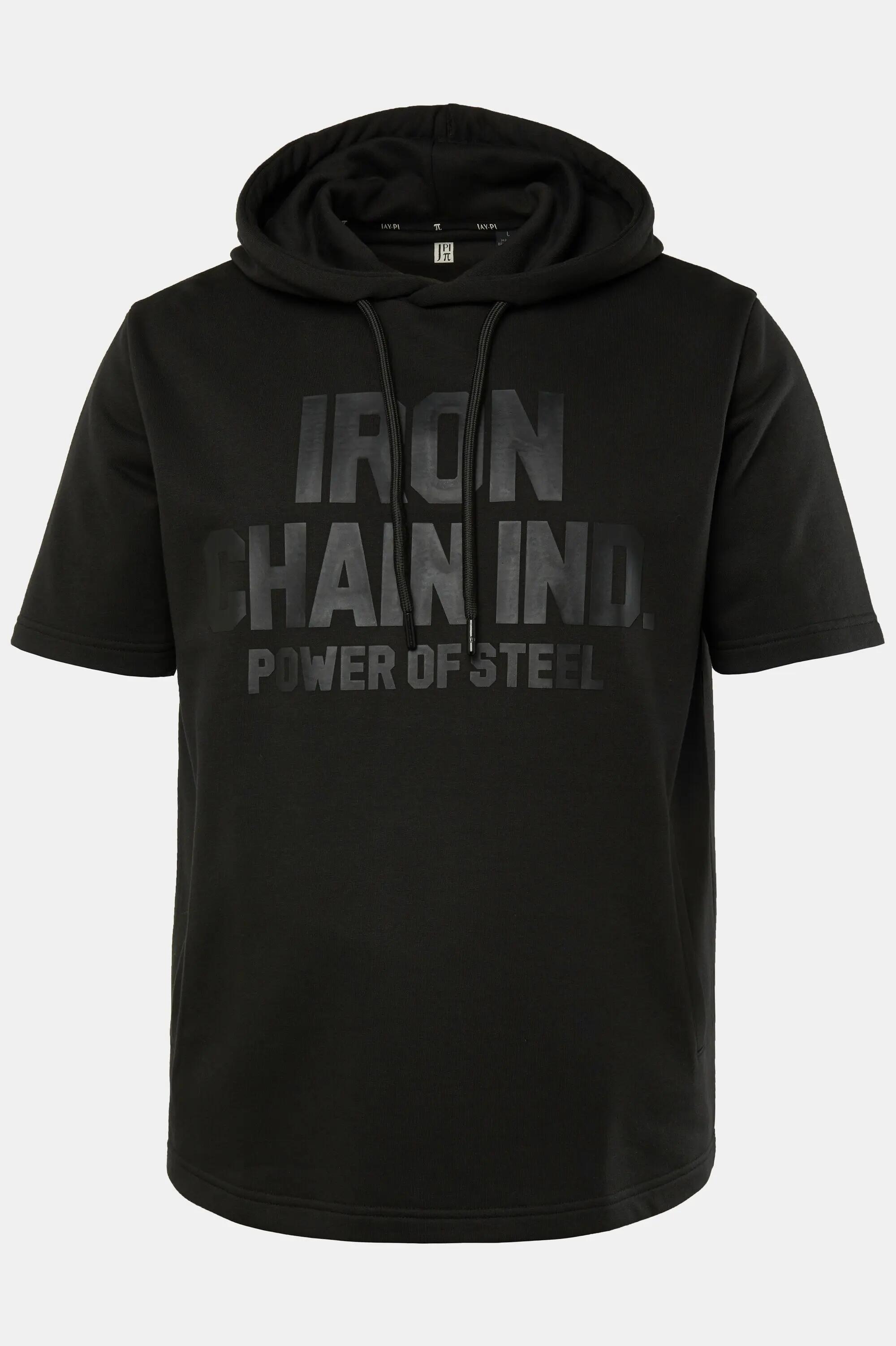 Heren Hoodie Iron Anvil fitness korte mouwen QuickDry capuchon 7/9