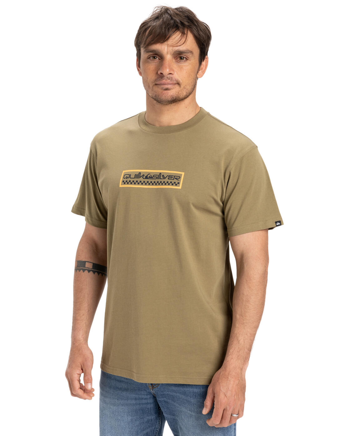 T-shirt à manches courtes EV SUN DAGGER Beige Homme 3/4