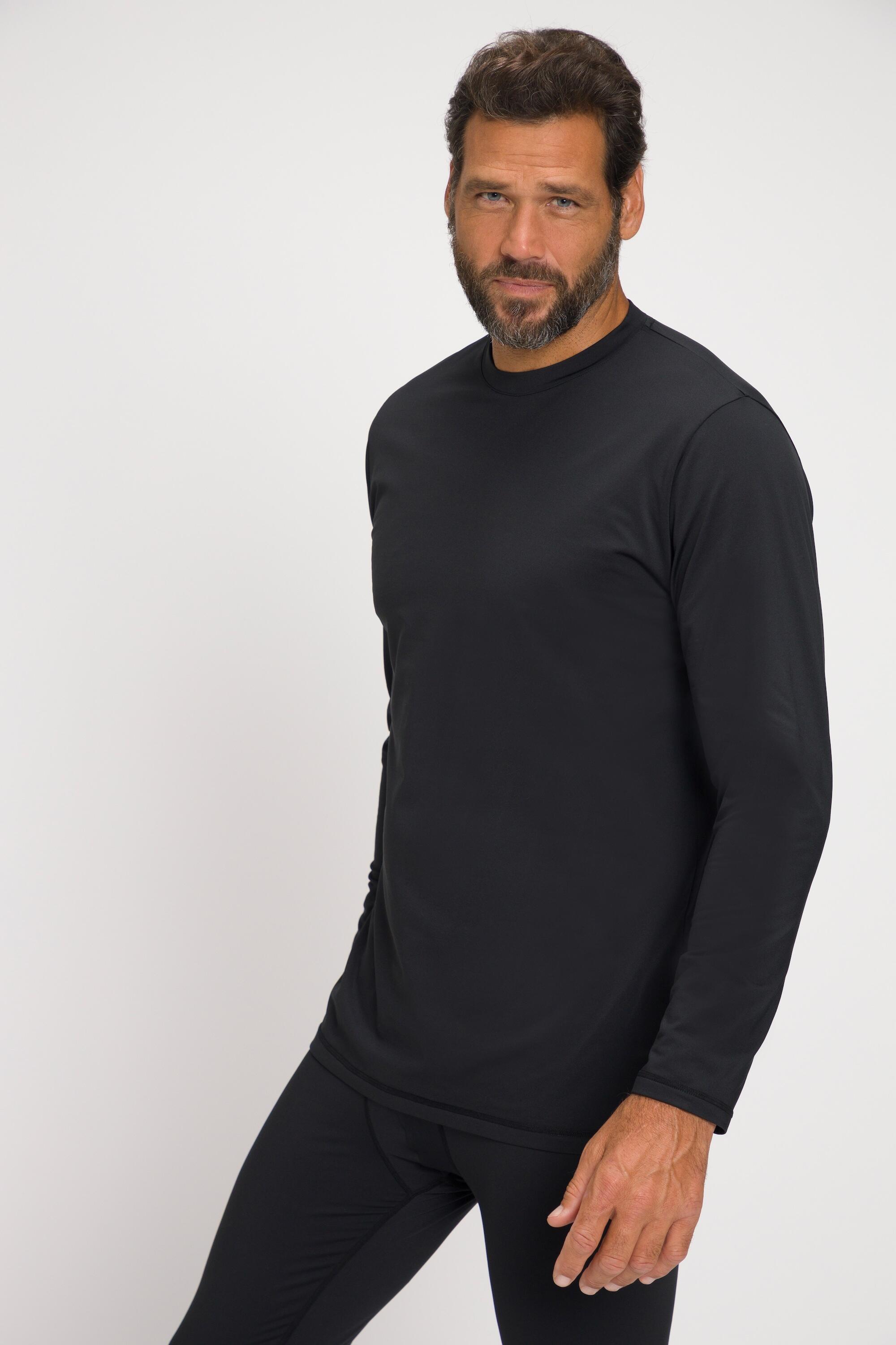 JAY-PI Herren Funktions-Unterhemd Skiwear Thermo Langarm warm Rundhalsausschnitt