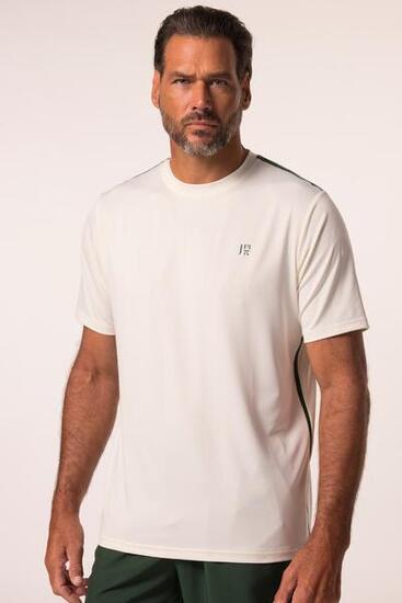 Męska Koszulka funkcyjna tennis rękaw 1/2 kontrastowe paski QuickDry