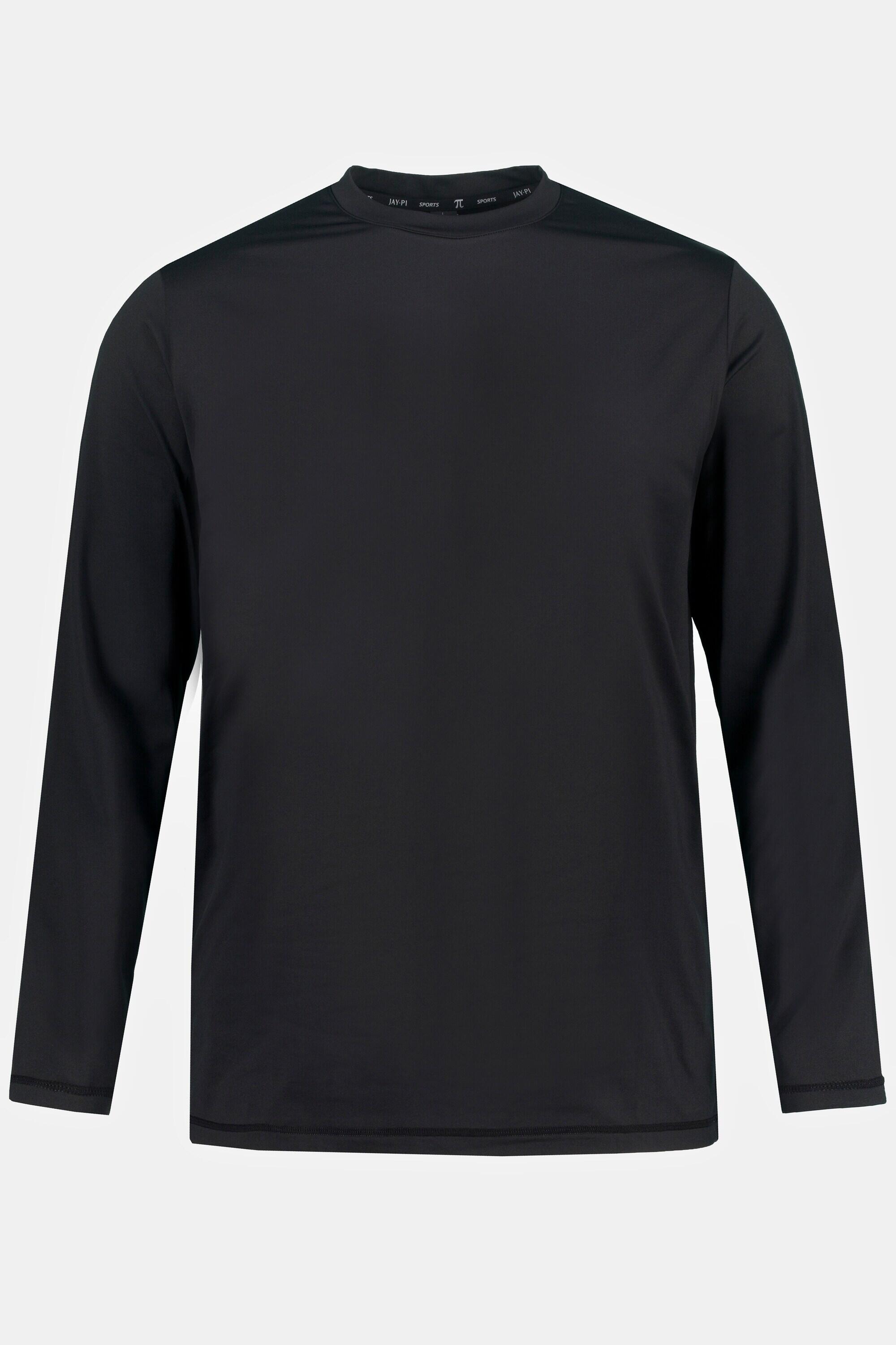 Herren Funktions-Unterhemd Skiwear Thermo Langarm warm Rundhalsausschnitt 3/4