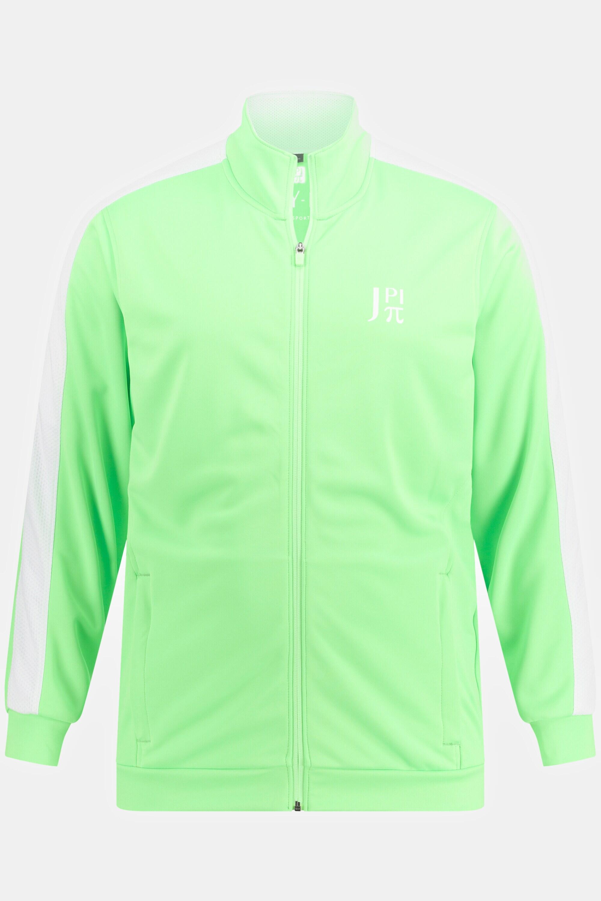 Herren Trainingsjacke Fitness Stehkragen 9/11