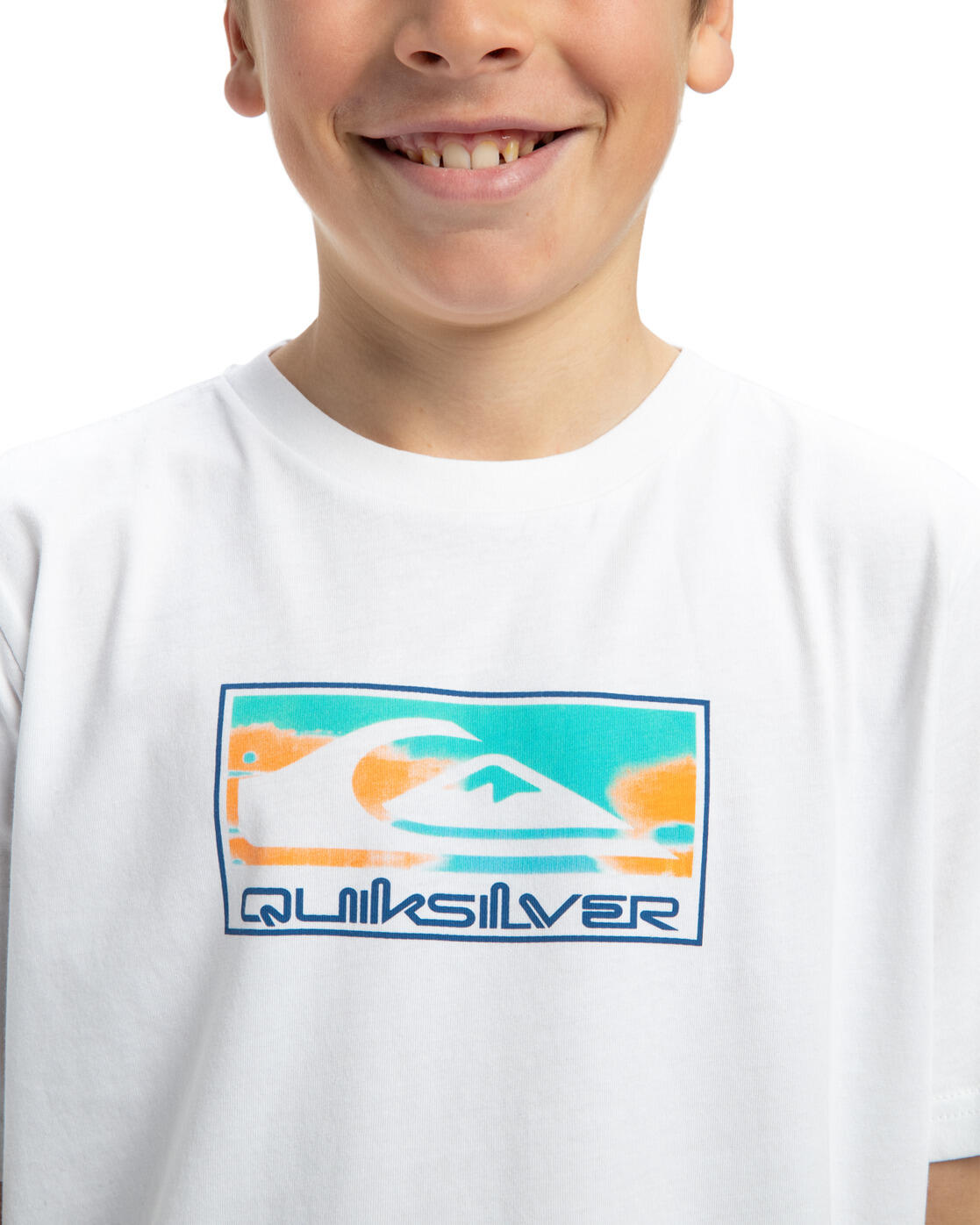 Maglia a maniche corte Quiksilver modello EQBZT04848-WBB0 per ragazzi 4/5