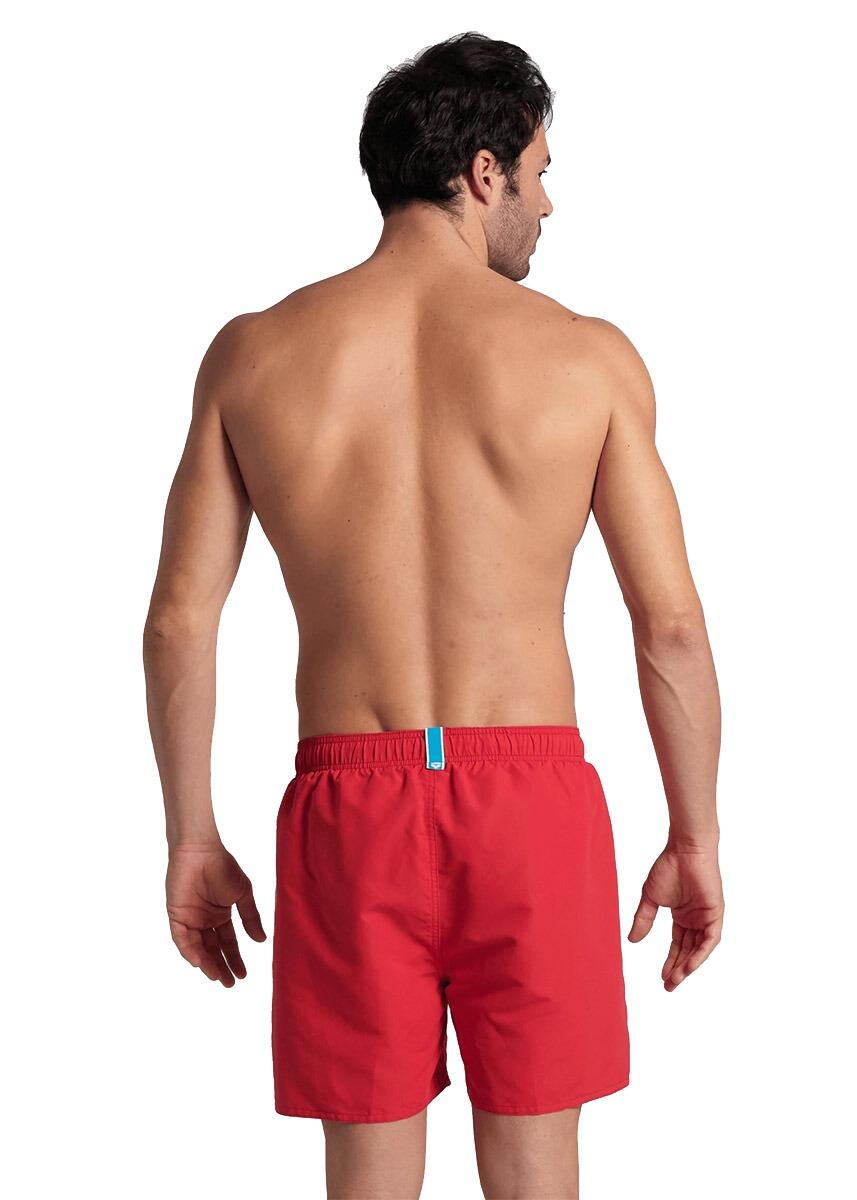 Boxer da uomo Arena Fundamentals Logo R - Rosso/Bianco - Taglia S 3/5