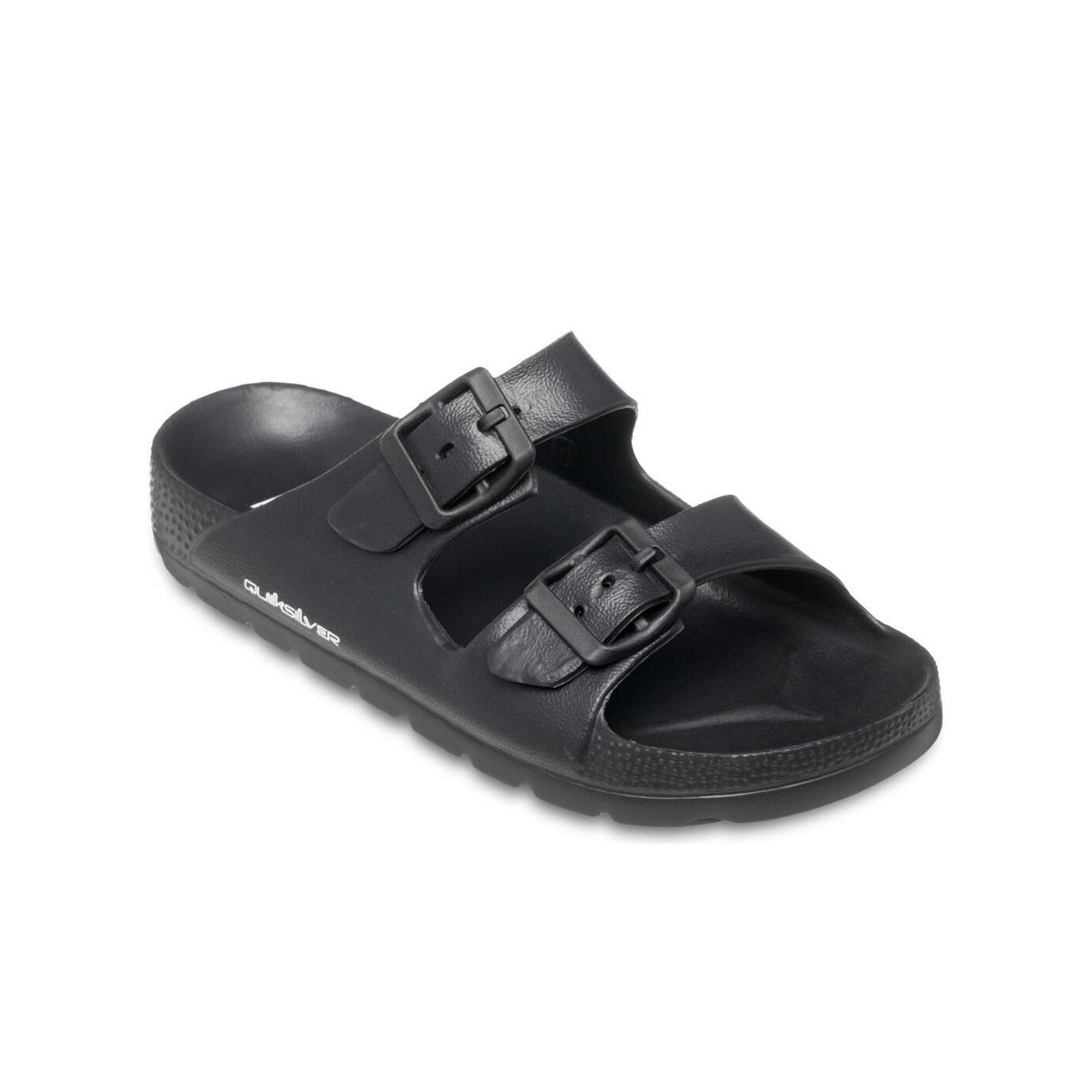 Quiksilver - Sandales Embark Noir Homme - Sandales - Noir - Decathlon
