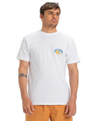 T-shirt à manches courtes EV FLOWER CHAOS Blanc Homme