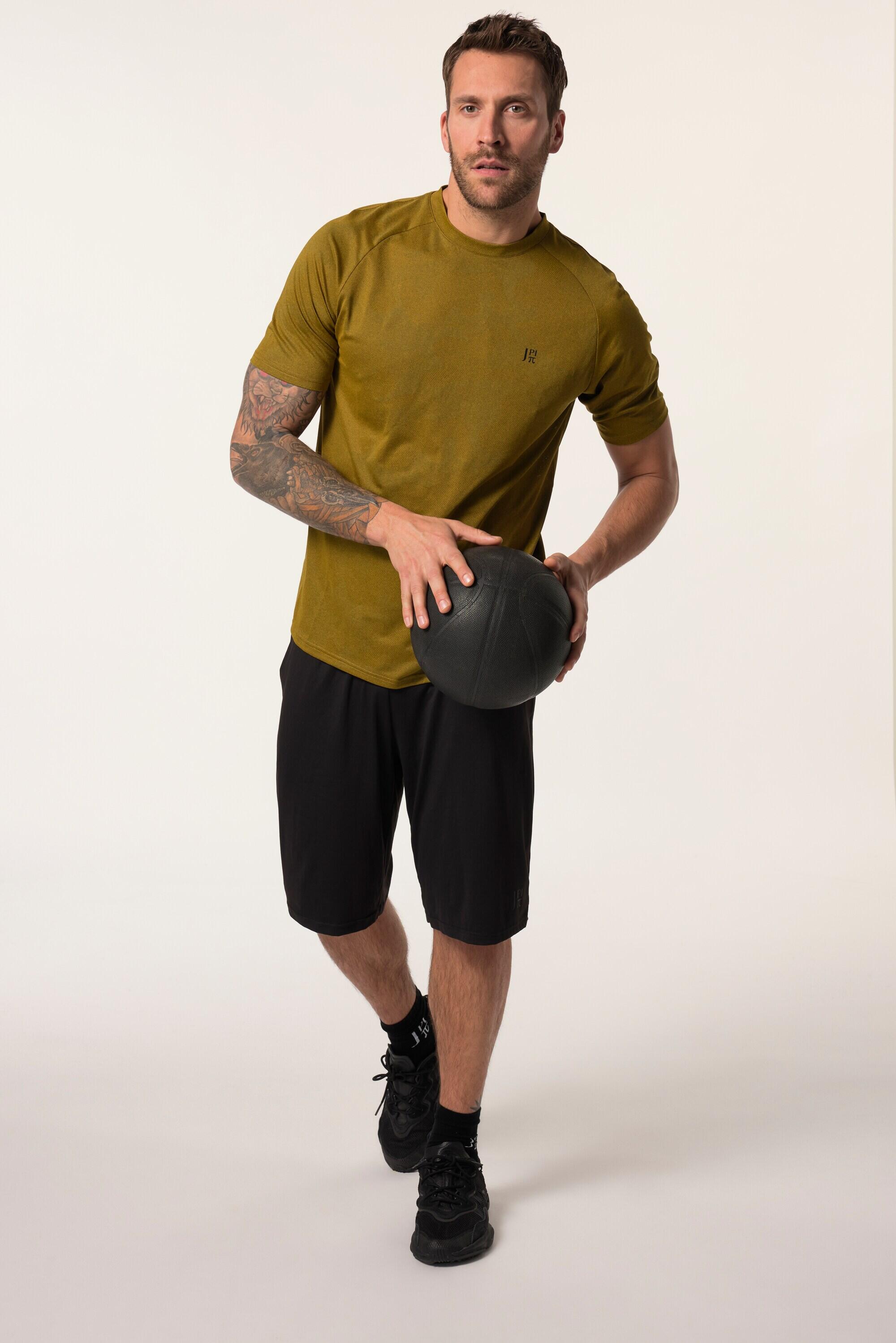 Heren Functioneel shirt fitness halflange mouwen 6/9