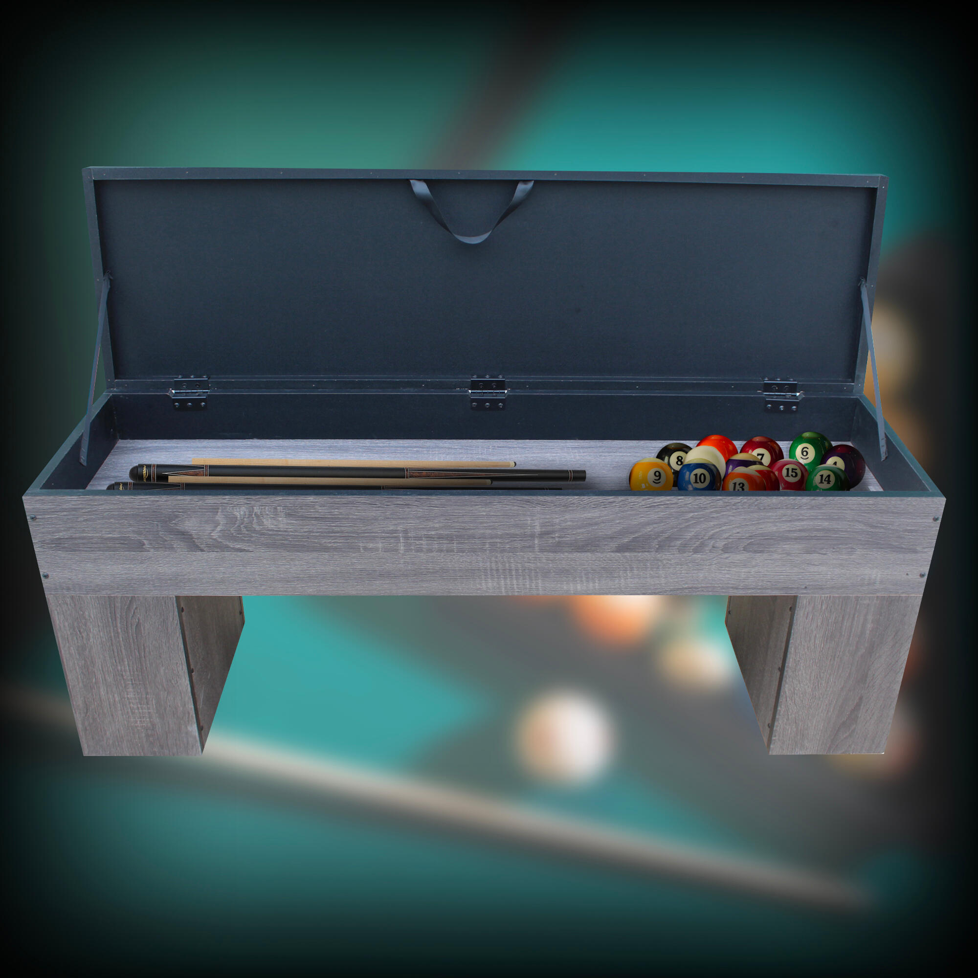 Banc Bois avec rangement -113 x 32 x 45.5 cm-Classic 4/5