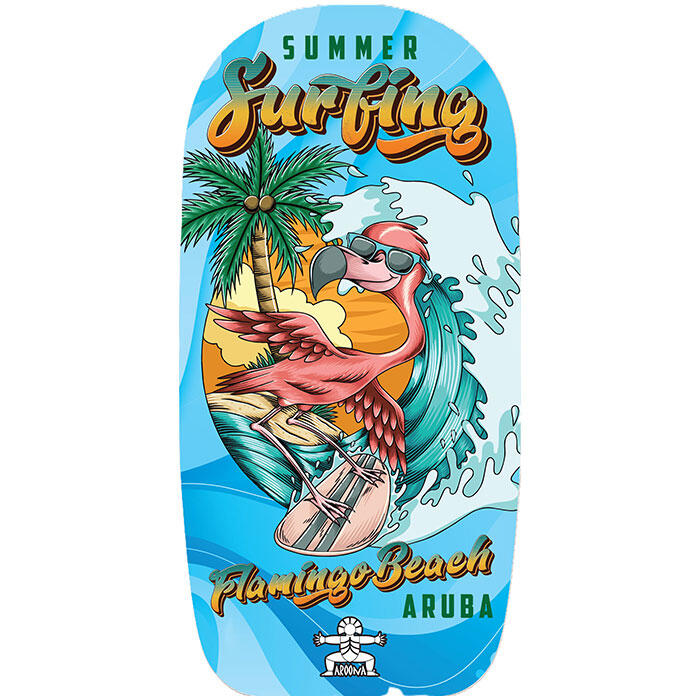 AROONA Bodyboard Flamingo 92 cm