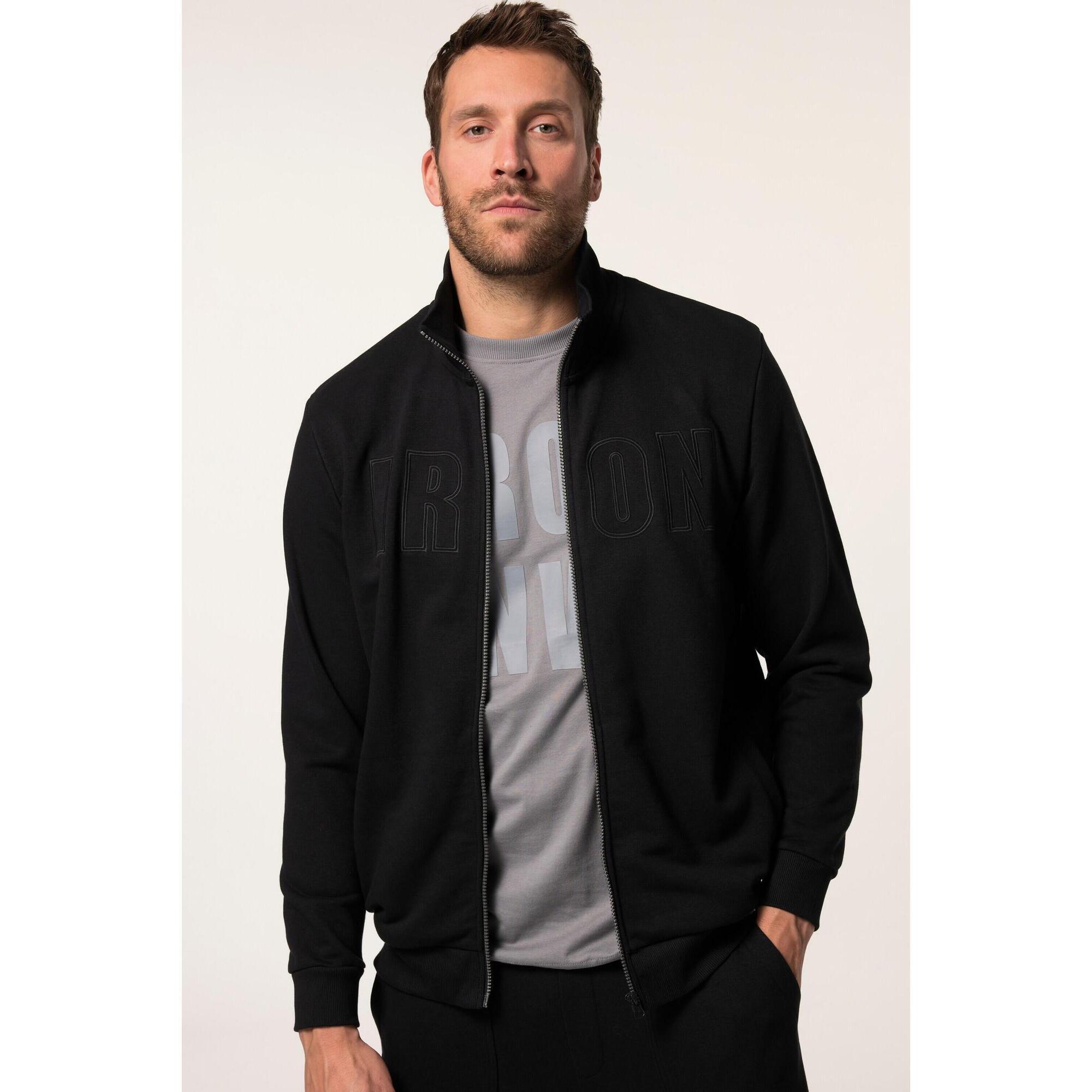Jay-pi - Hommes Veste En Molleton Collection Fitness - Sweat Zippé - Noir - Decathlon