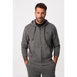 Hommes Veste à capuche collection fitness. En molleton avec des imprimés.