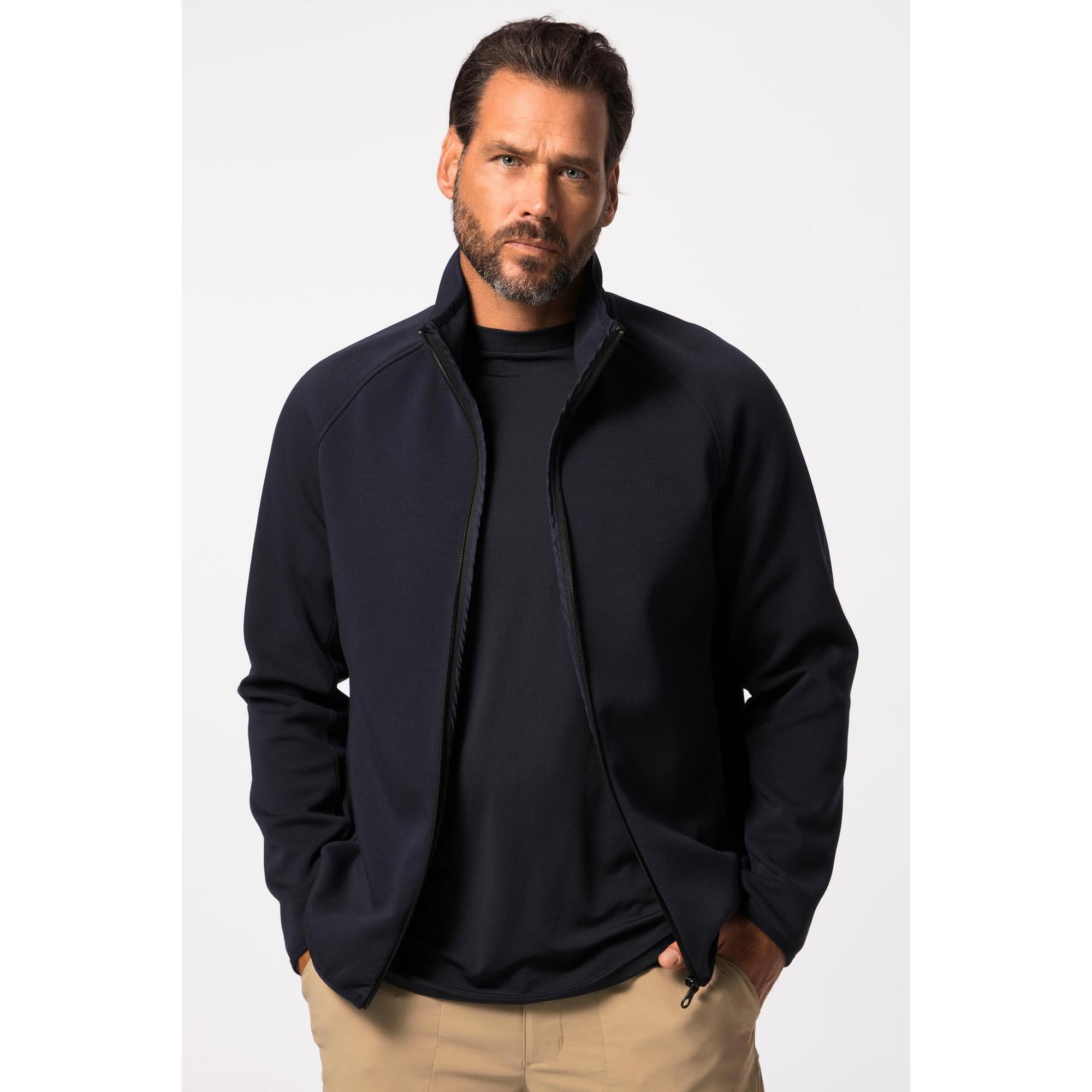 Męska Bluza rozpinana FLEXNAMIC® golf materiał scuba do rozm. 7XL
