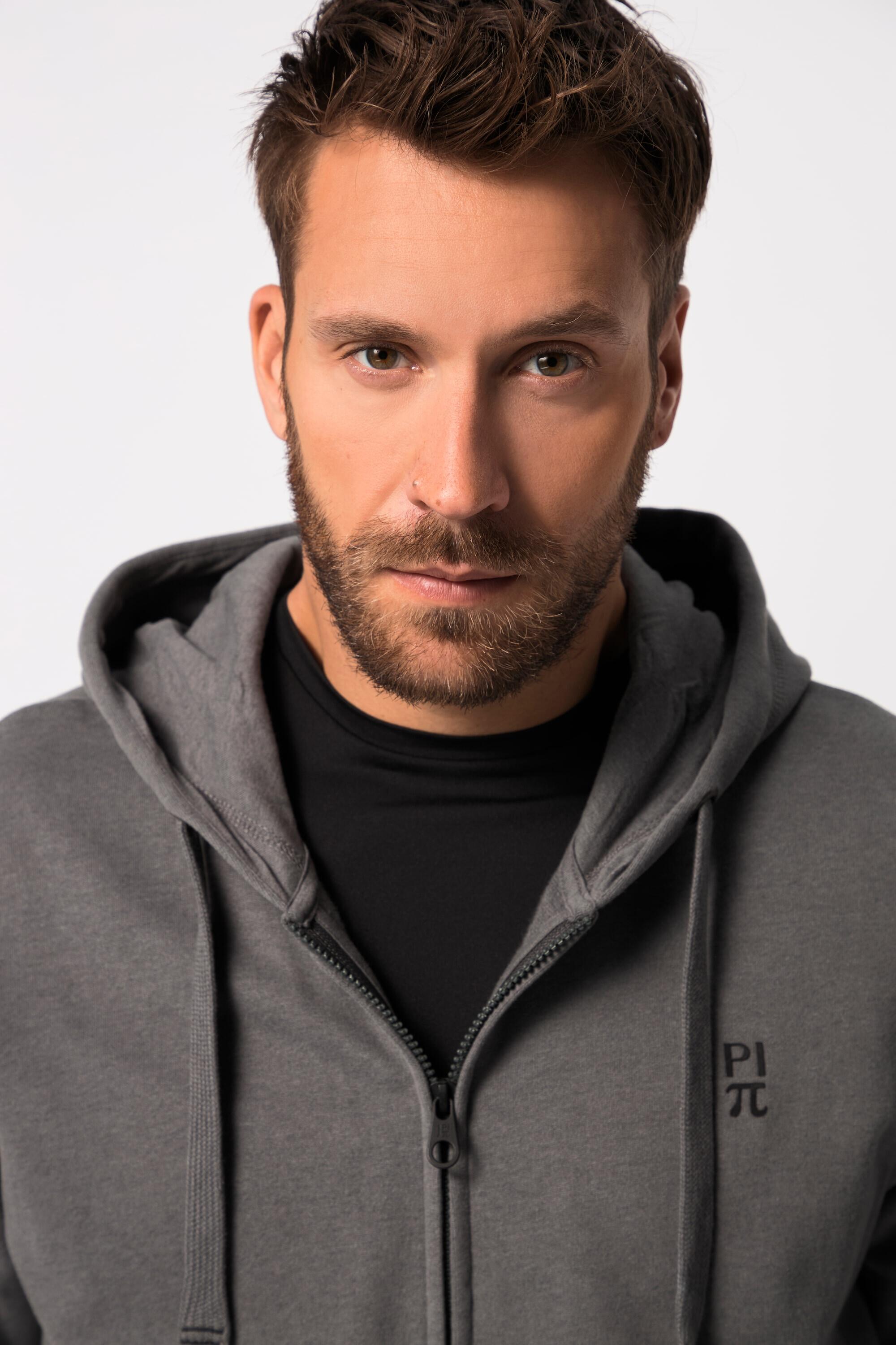 Hommes Veste à capuche collection fitness. En molleton avec des imprimés. 3/7